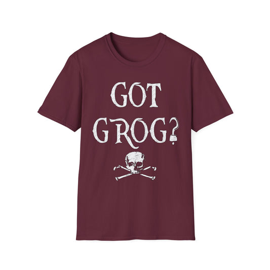 Got Grog? Unisex Softstyle Pirate T-Shirt