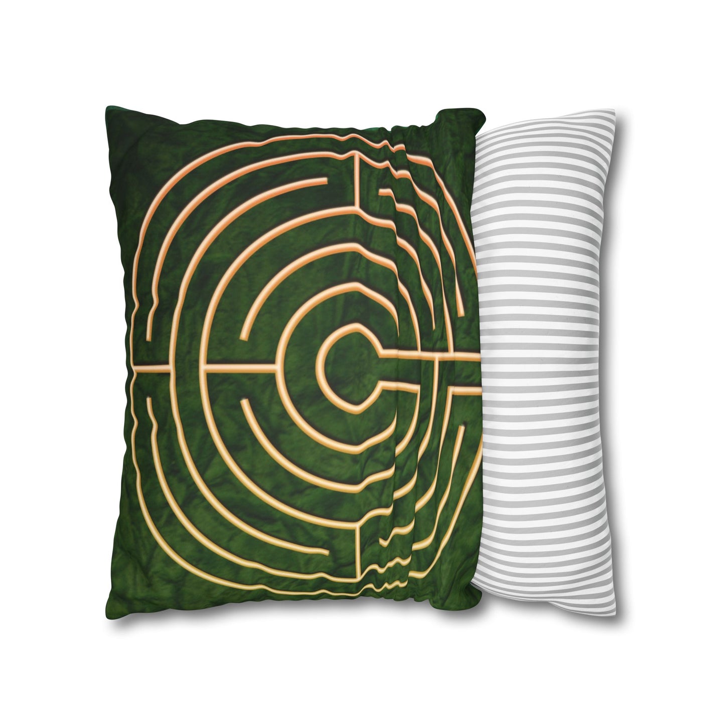 Double Labyrinth Pillowcase - Chartres-Abingdon