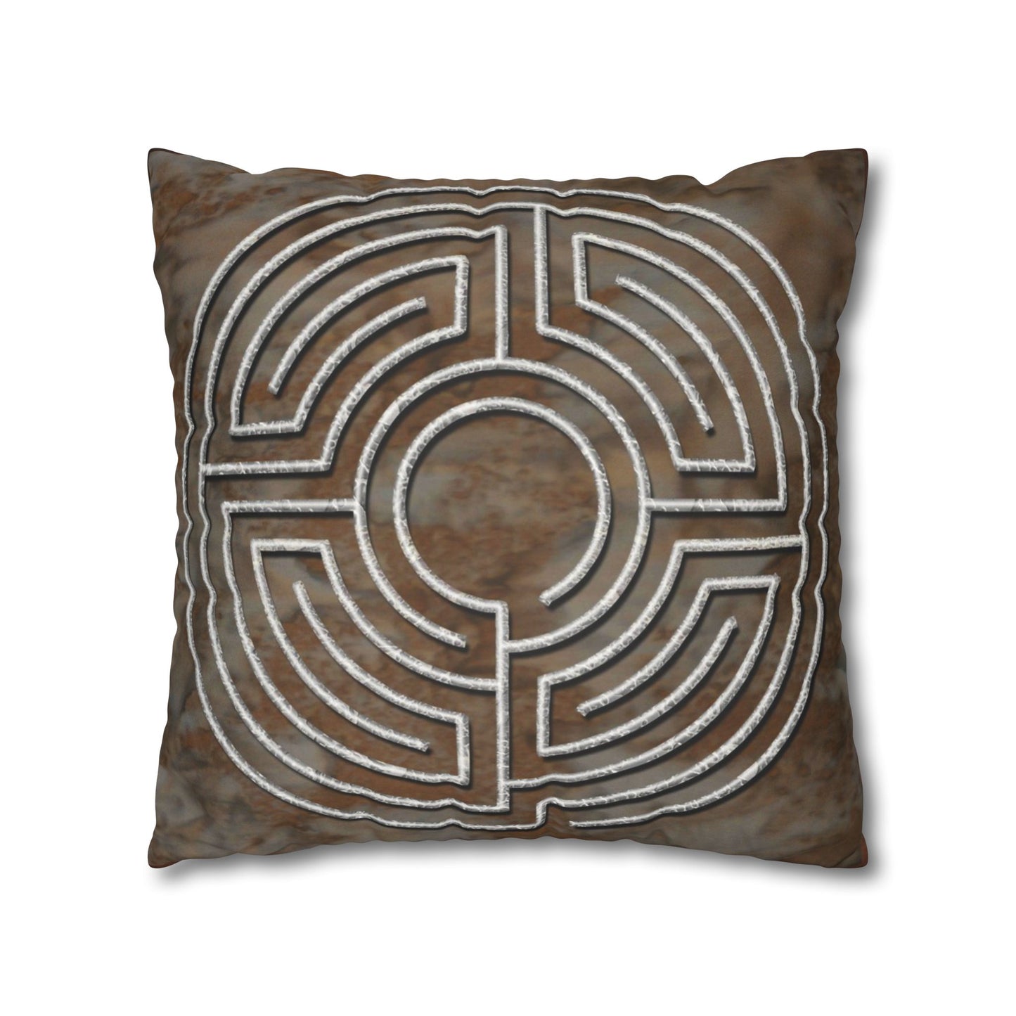 Double Labyrinth Pillowcase - Greek-Roman