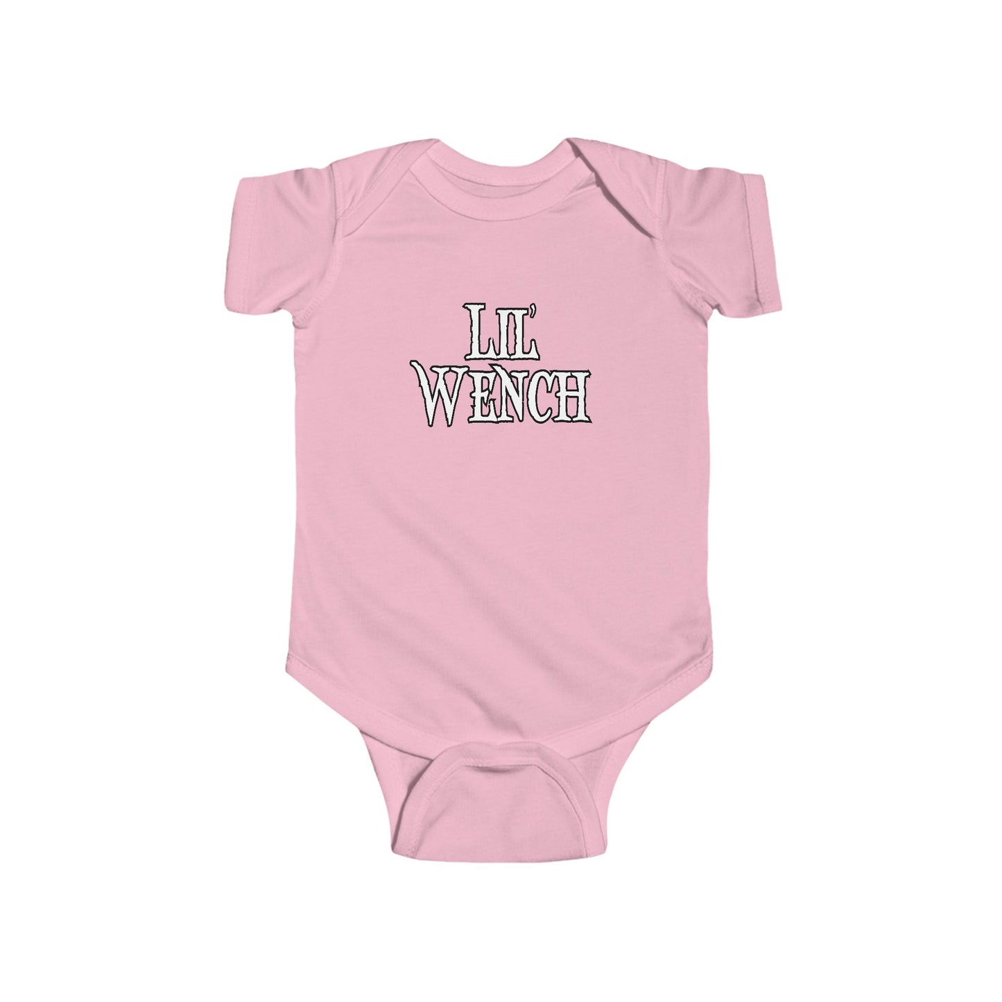 Lil Wench Double Print Pirate Baby Onesie