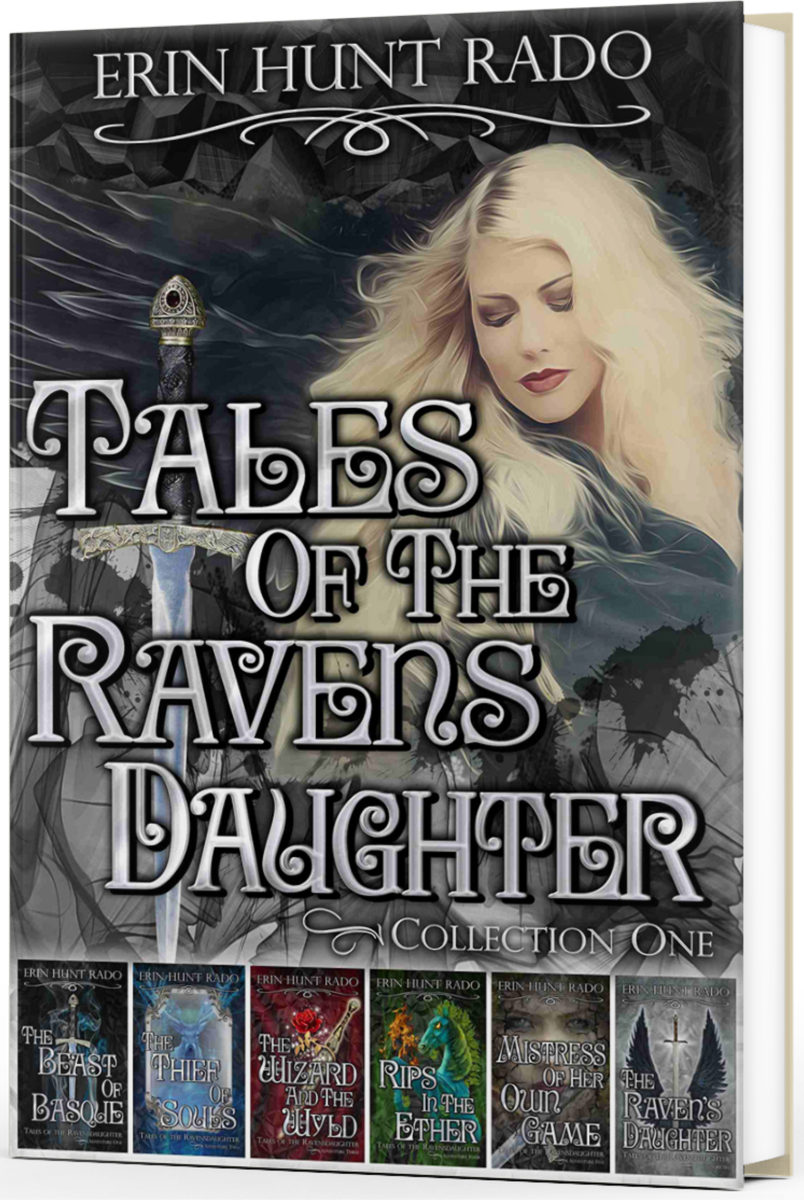 Realmes of the Ravensdaughter RPG Guide AND Tales of the Ravensdaughter Hardcover Books