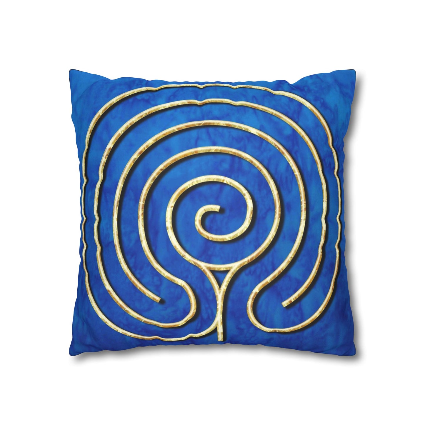 Double Labyrinth Pillowcase - Cretian-Hindu