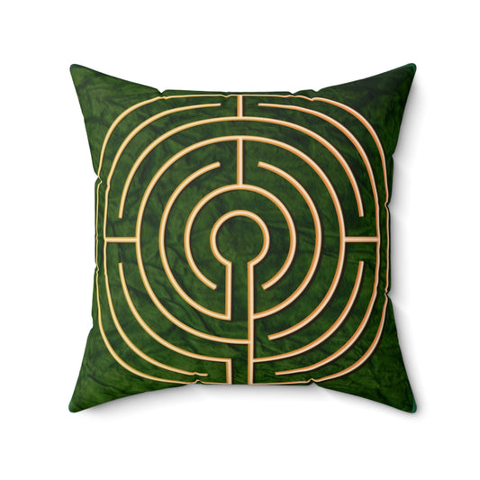 Double Labyrinth Therapy Pillow - Chartres-Abingdon