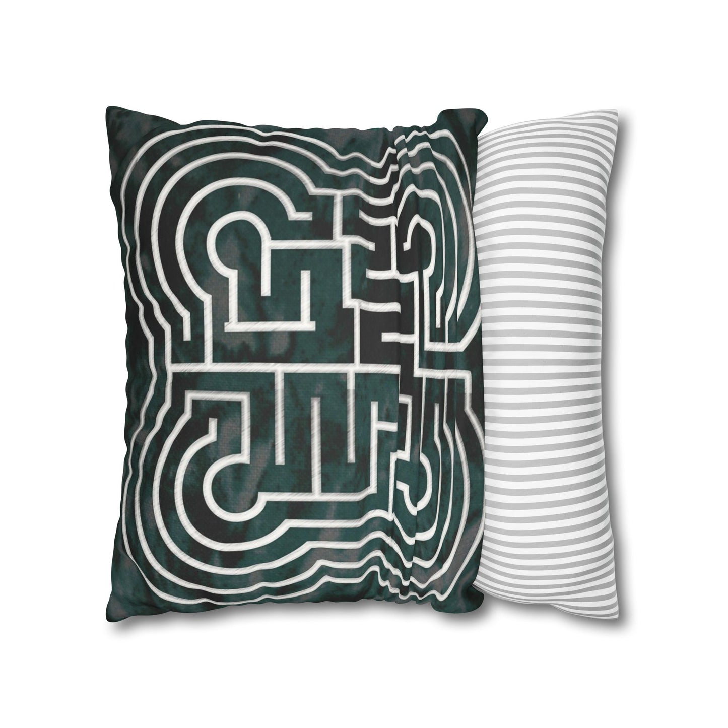Double Labyrinth Pillowcase - Ely-Commelyn