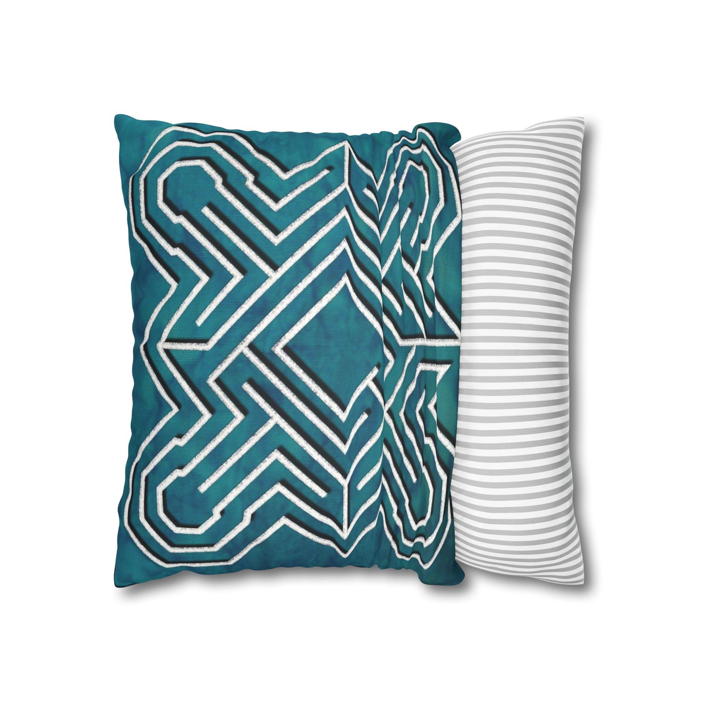 Double Labyrinth Pillowcase - Ely-Commelyn