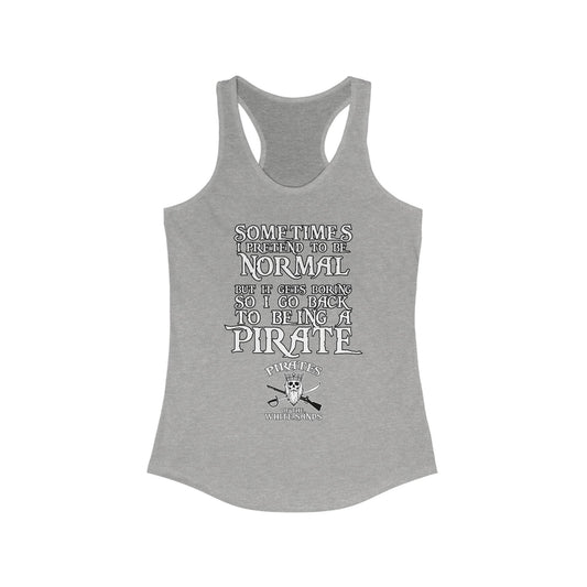 Pirates of the White Sands Women's Racerback Tank