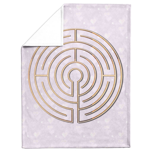 Abingdon Labyrinth Therapy Blanket - Lavendar