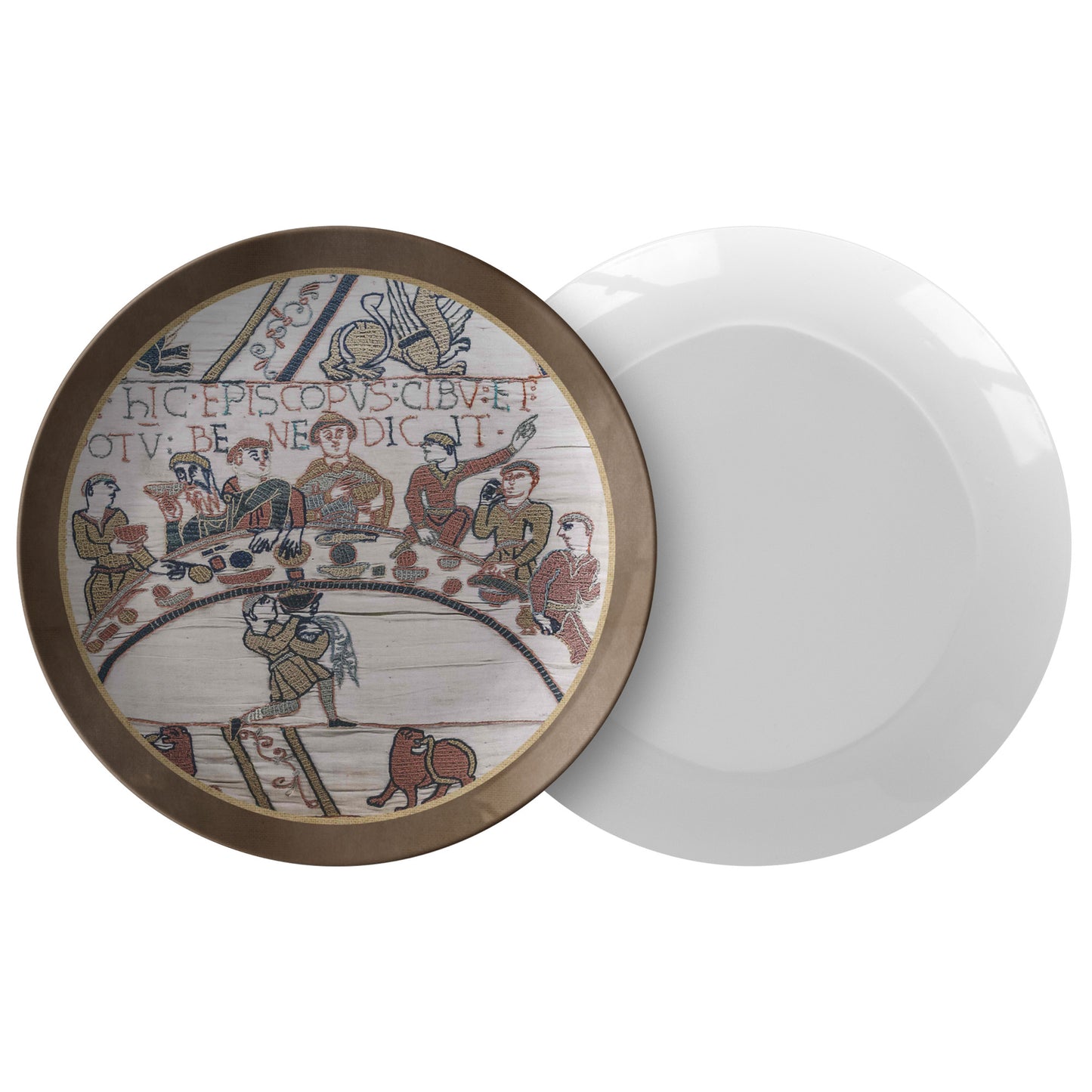 Bayeux Tapestry - Feast Dinner Plate