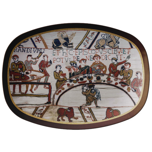 Bayeux Tapestry - Feast Scene Serving Platter