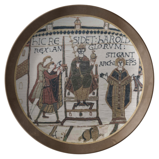 Bayeux Tapestry - Harold Godwinson Dinner Plate