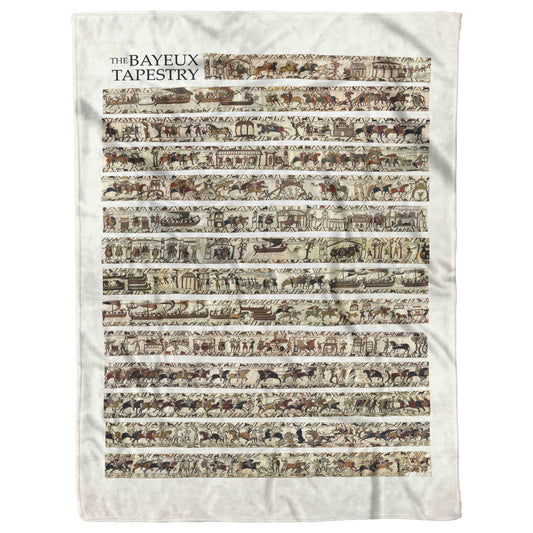 Bayeux Tapestry Fleece Blanket