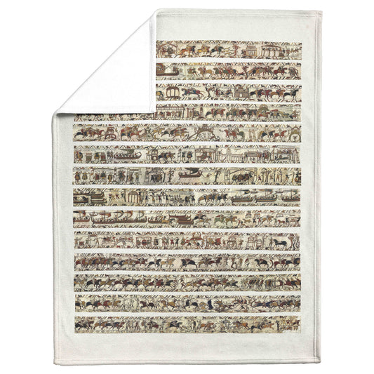 Bayeux Tapestry Fleece Blanket