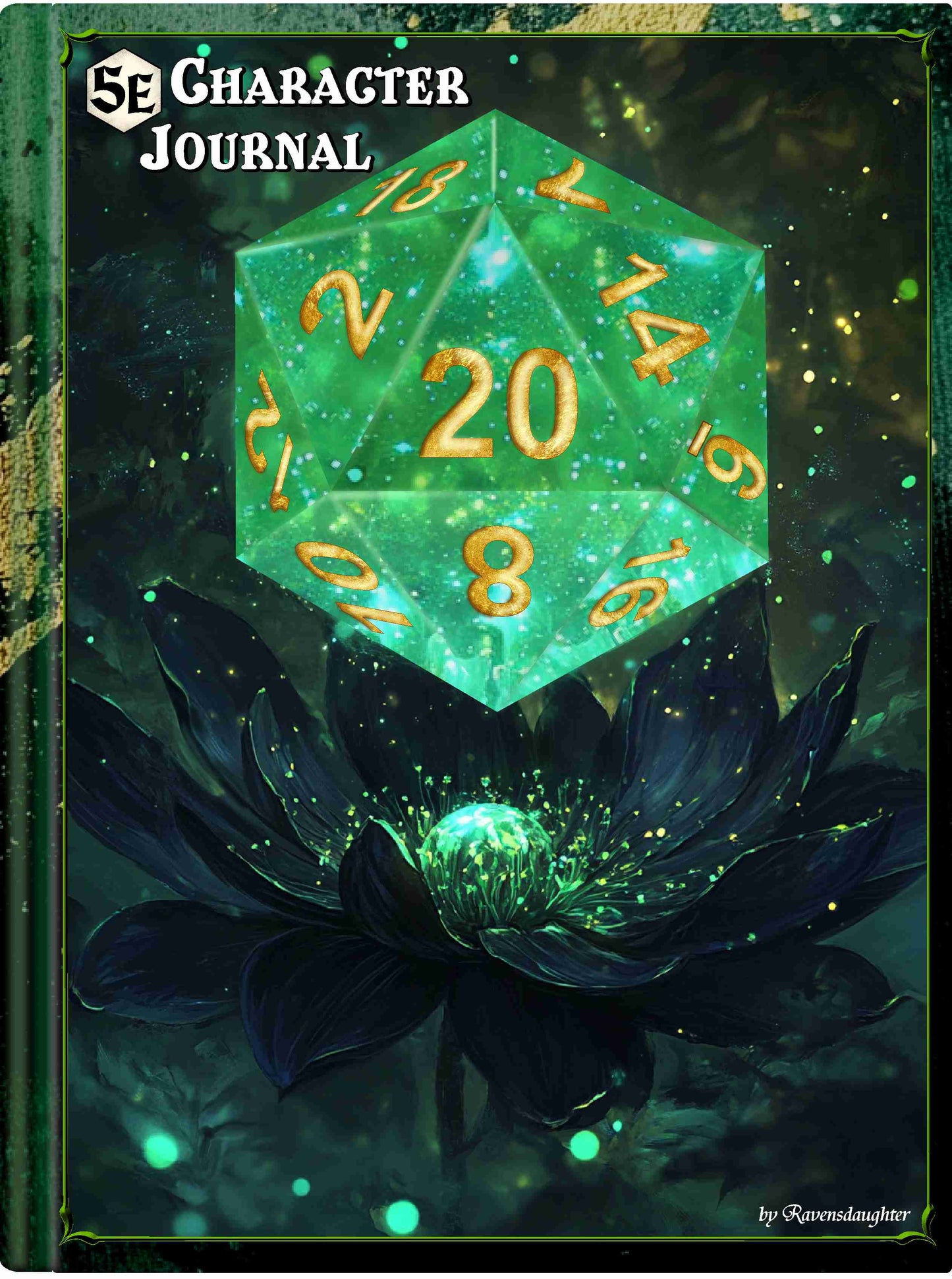 D20 Character Journal - Black Lotus