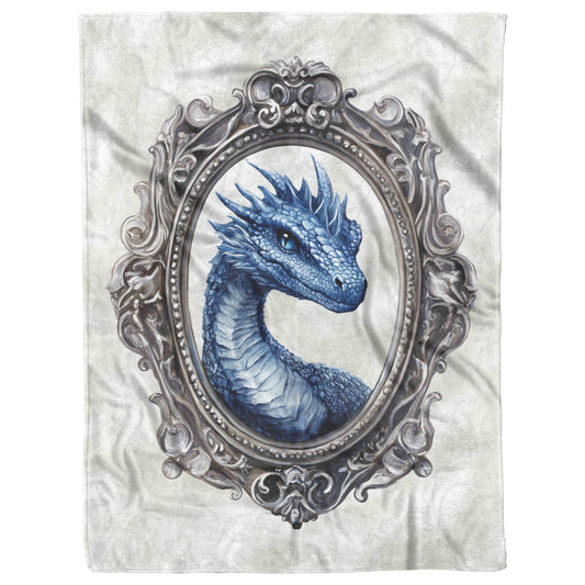 Blue Dragon Fleece Blanket