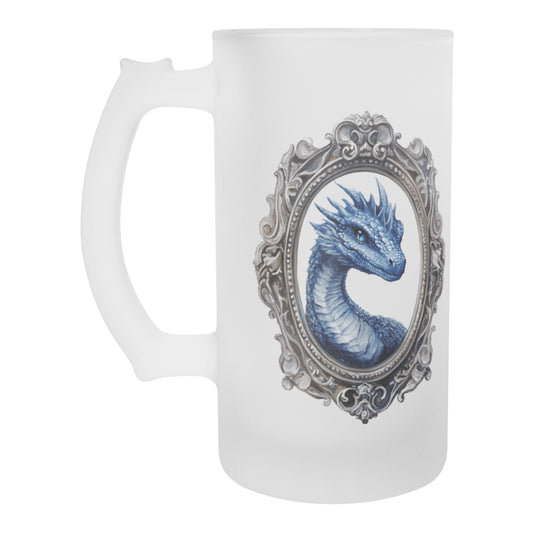 Blue Dragon Frosted Mug