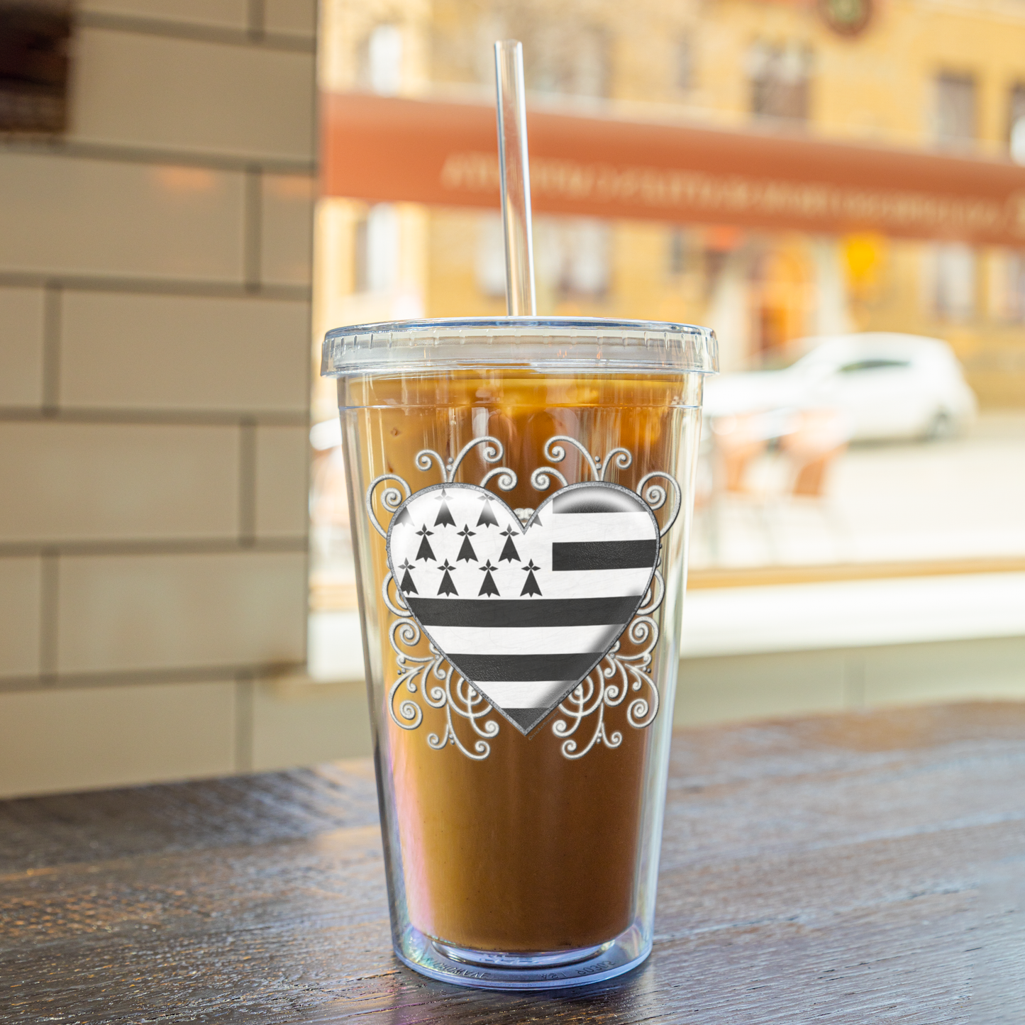 Briton_Heart_Flag_Acrylic_Tumbler_Acrylic_Tumbler_Lifestyle_Coffee_01_Mockup.png