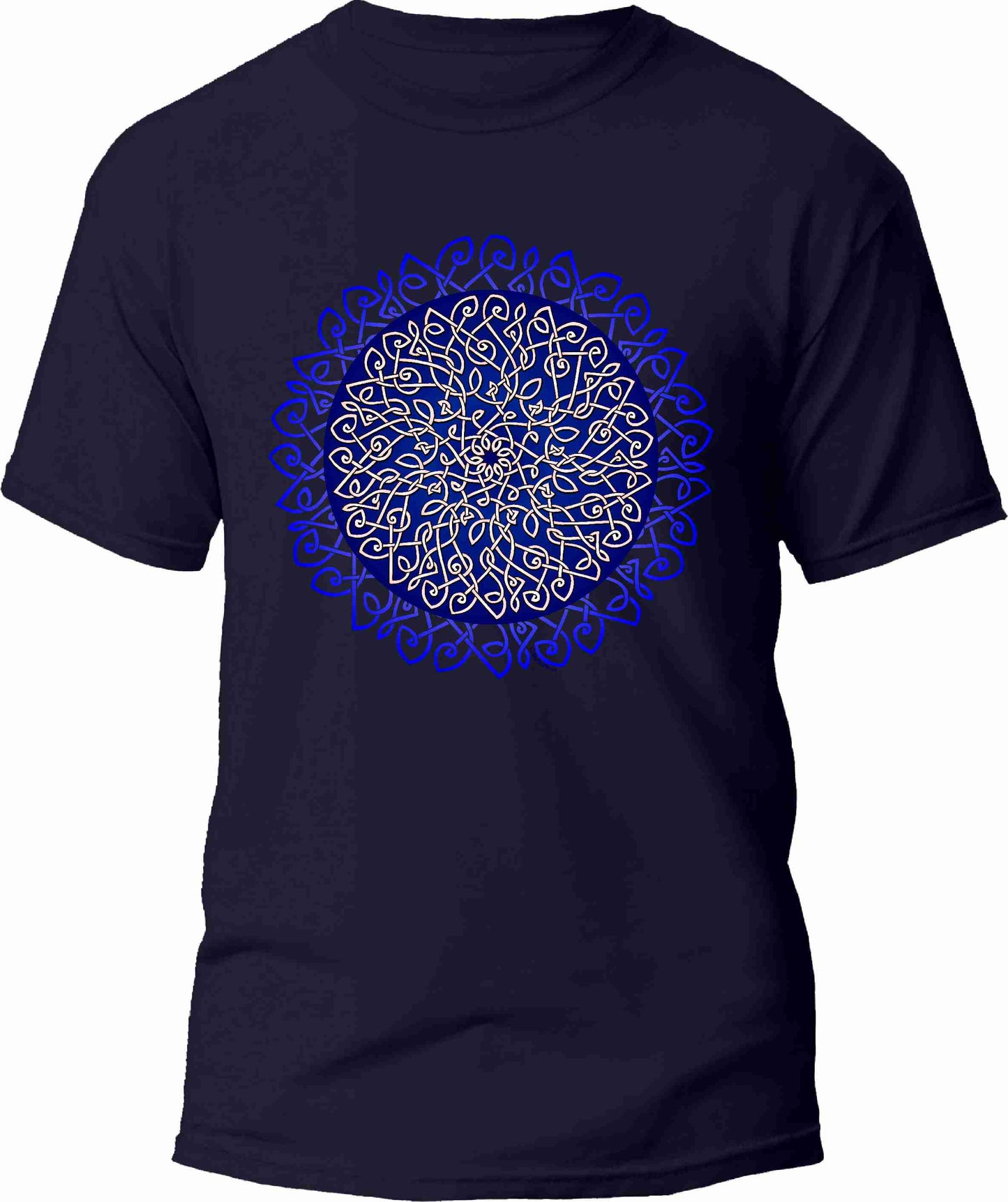 Celtic Burst - Blue Unisex T-shirt