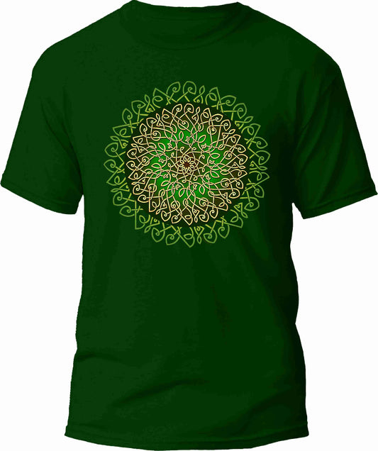 Celtic Burst - Sage Unisex T-shirt