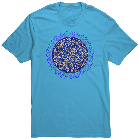 Celtic Burst - Blue Unisex T-shirt