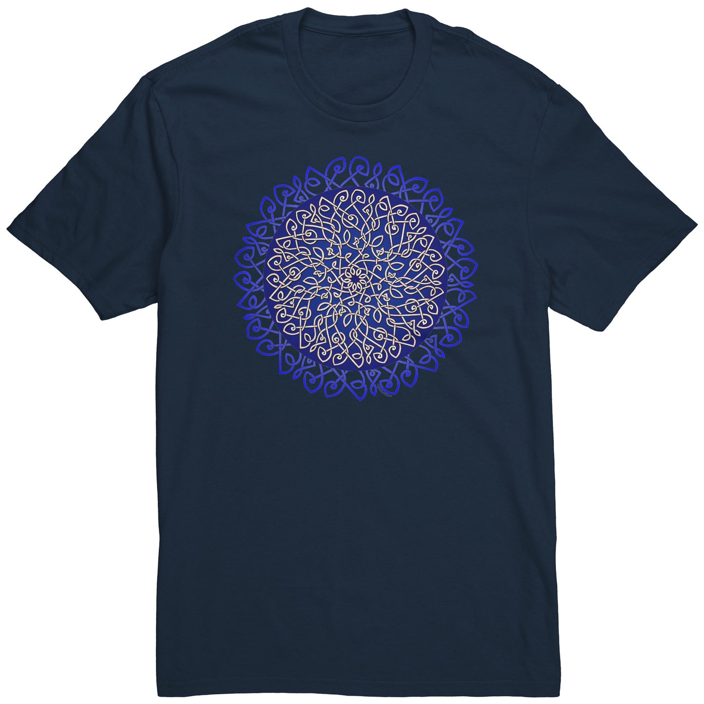 Celtic Burst - Blue Unisex T-shirt