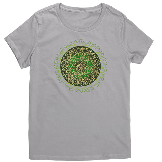 Celtic Burst - Sage Womens T-shirt