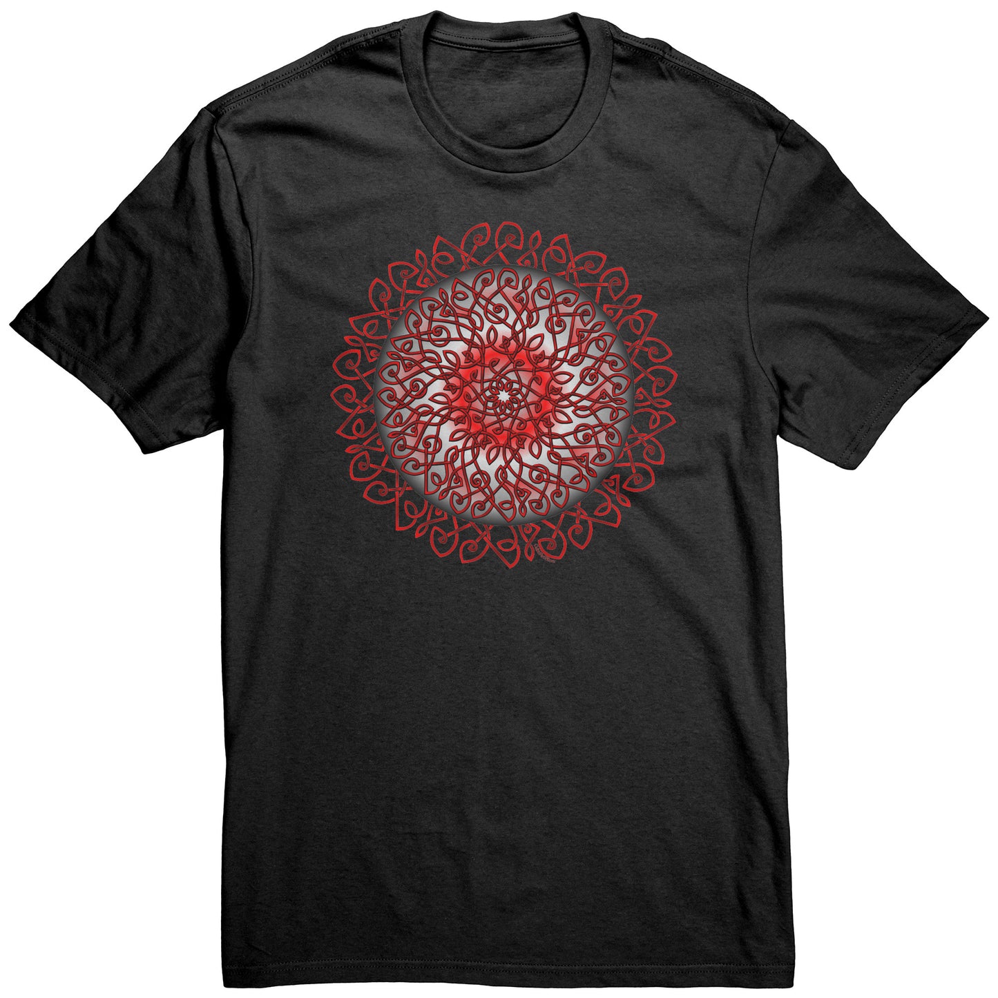 Celtic Burst - Red Unisex T-shirt