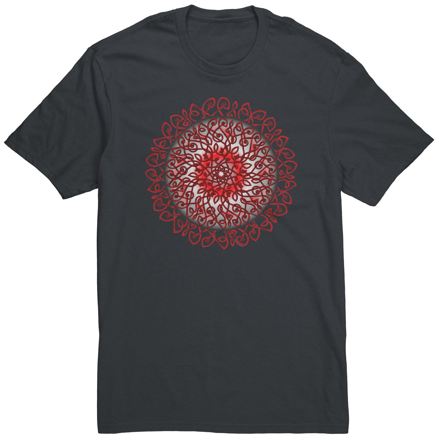 Celtic Burst - Red Unisex T-shirt