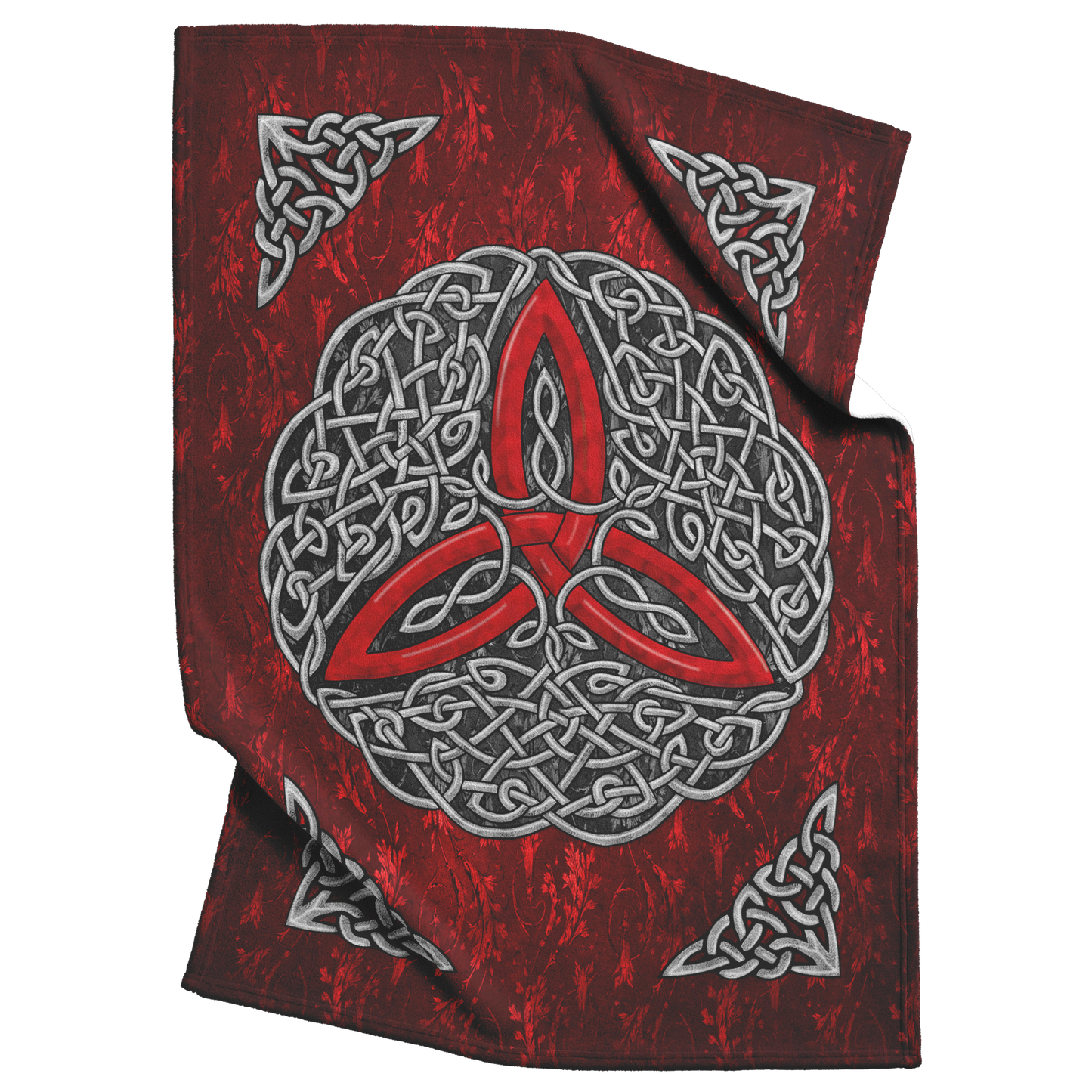 Celtic_Flourish_Trinity_Knot_Fleece_Blan_V_Blanket_Top_Bottom_Folds_Mockup.png