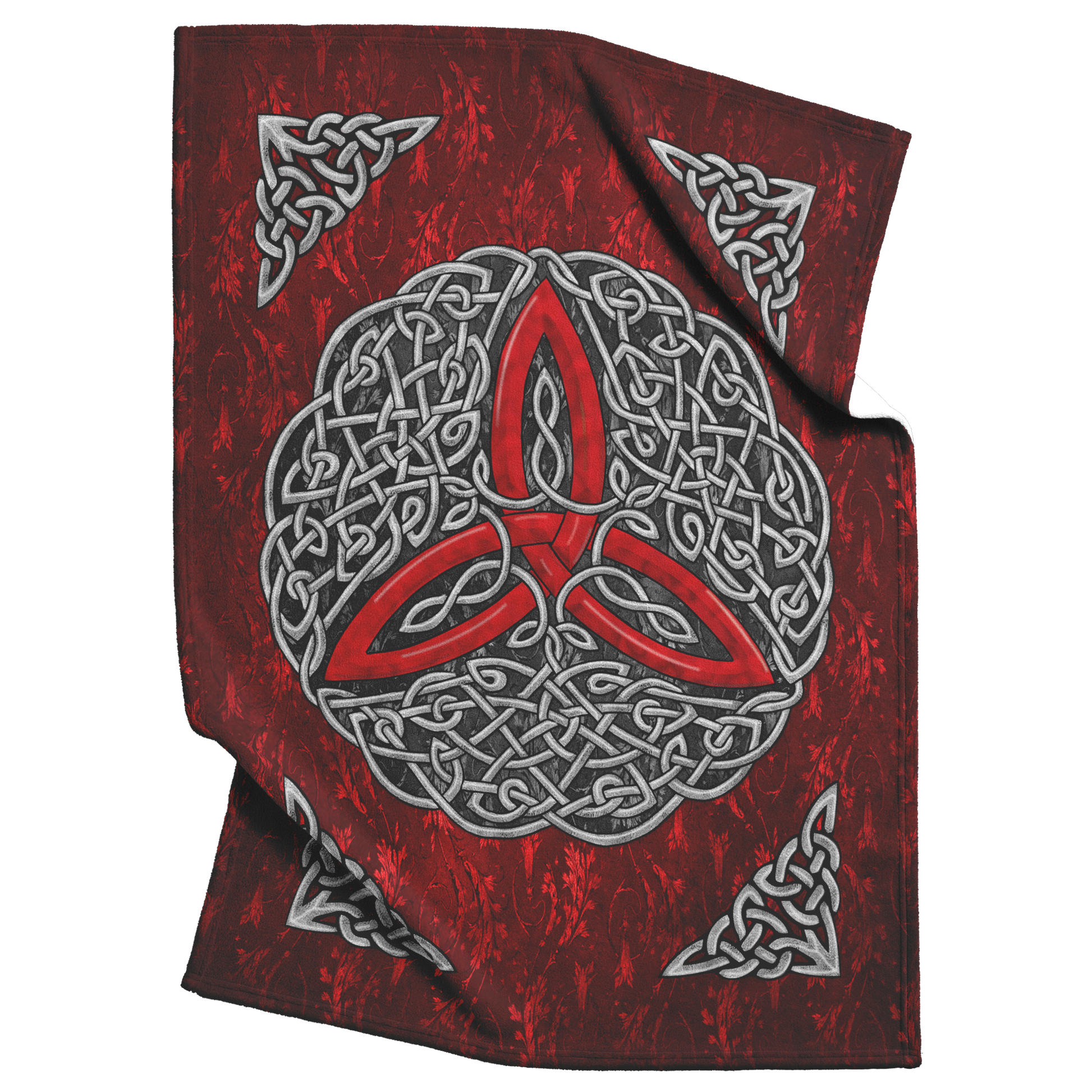 Celtic_Flourish_Trinity_Knot_Fleece_Blan_V_Blanket_Top_Bottom_Folds_Mockup.png