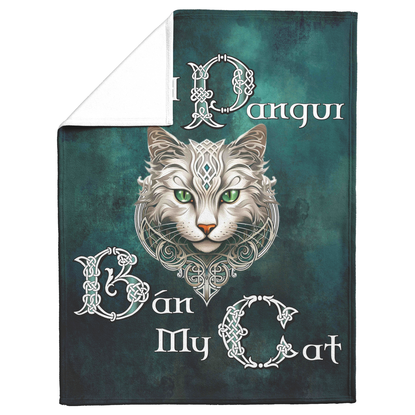 Celtic_Pangur_Ban_Fleece_Blanket_V_Blanket_Fold_Mockup.png