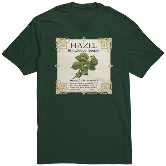 Celtic Tree Zodiac Unisex T-shirt - Hazel