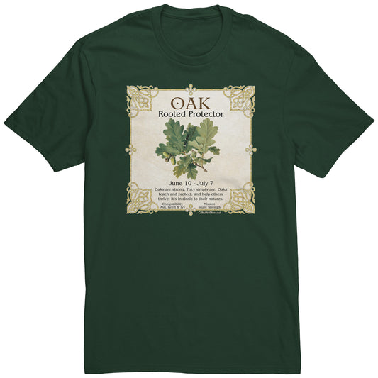 Celtic Tree Zodiac Unisex T-shirt - Oak
