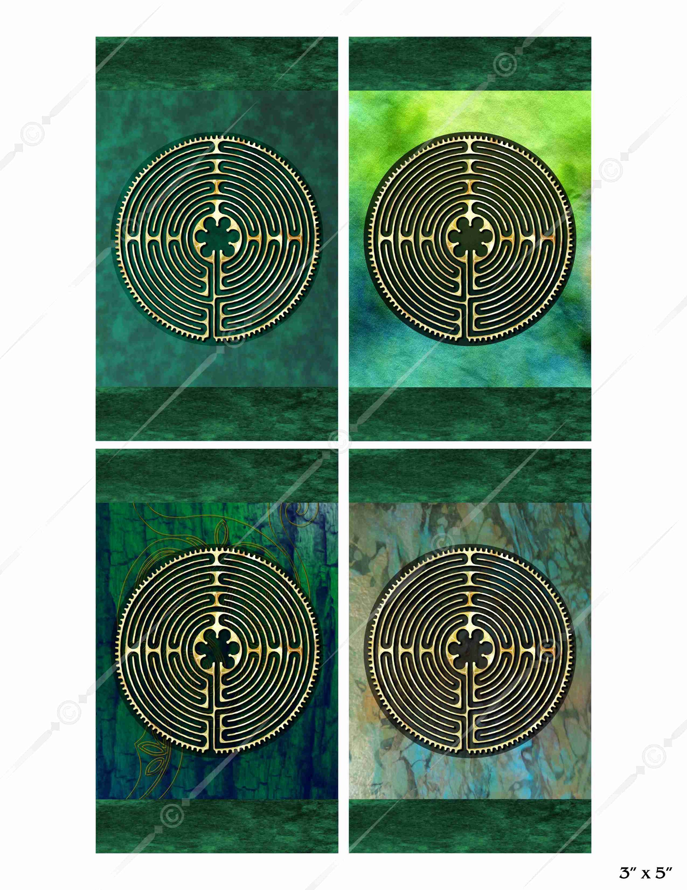 Chartres Cathedral Finger Labyrinth Digital Download – Celtic Art Store ...