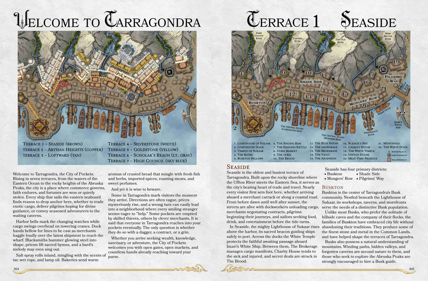 The City of Pockets: An Adventurer's Guide to Tarragondra 5e