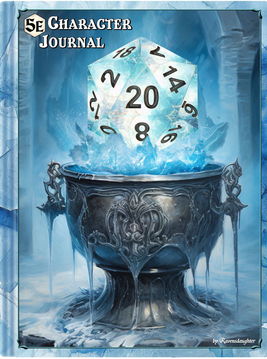 D20 Character Journal - Ice Cauldron