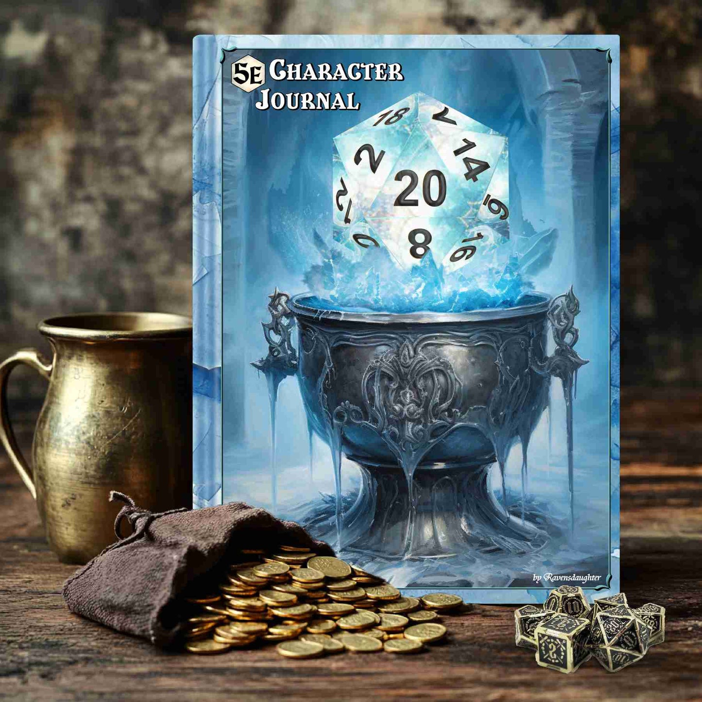 D20 Character Journal - Ice Cauldron