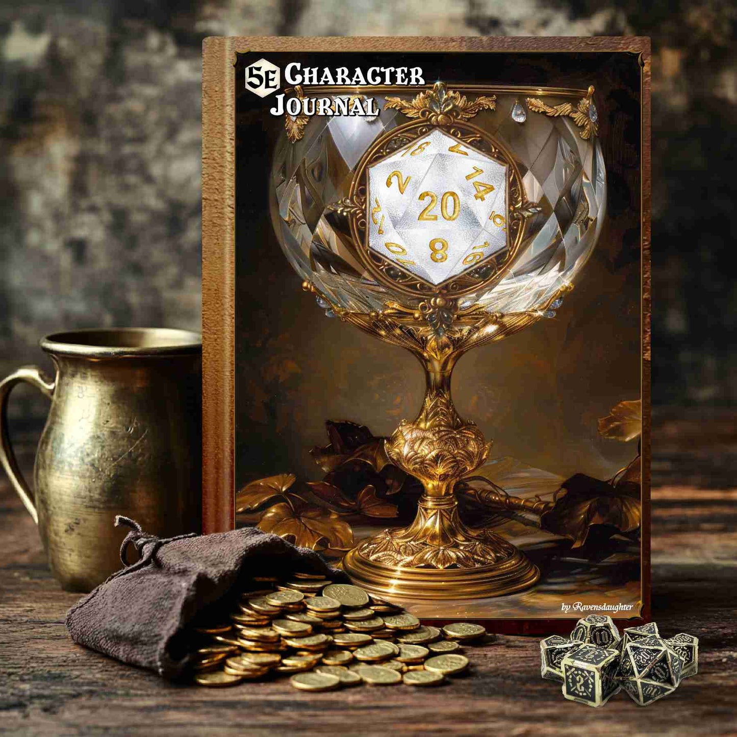 D20 Character Journal - Crystal Chalice