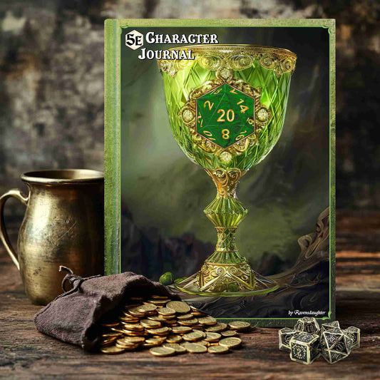 D20 Character Journal - Peridot Chalice