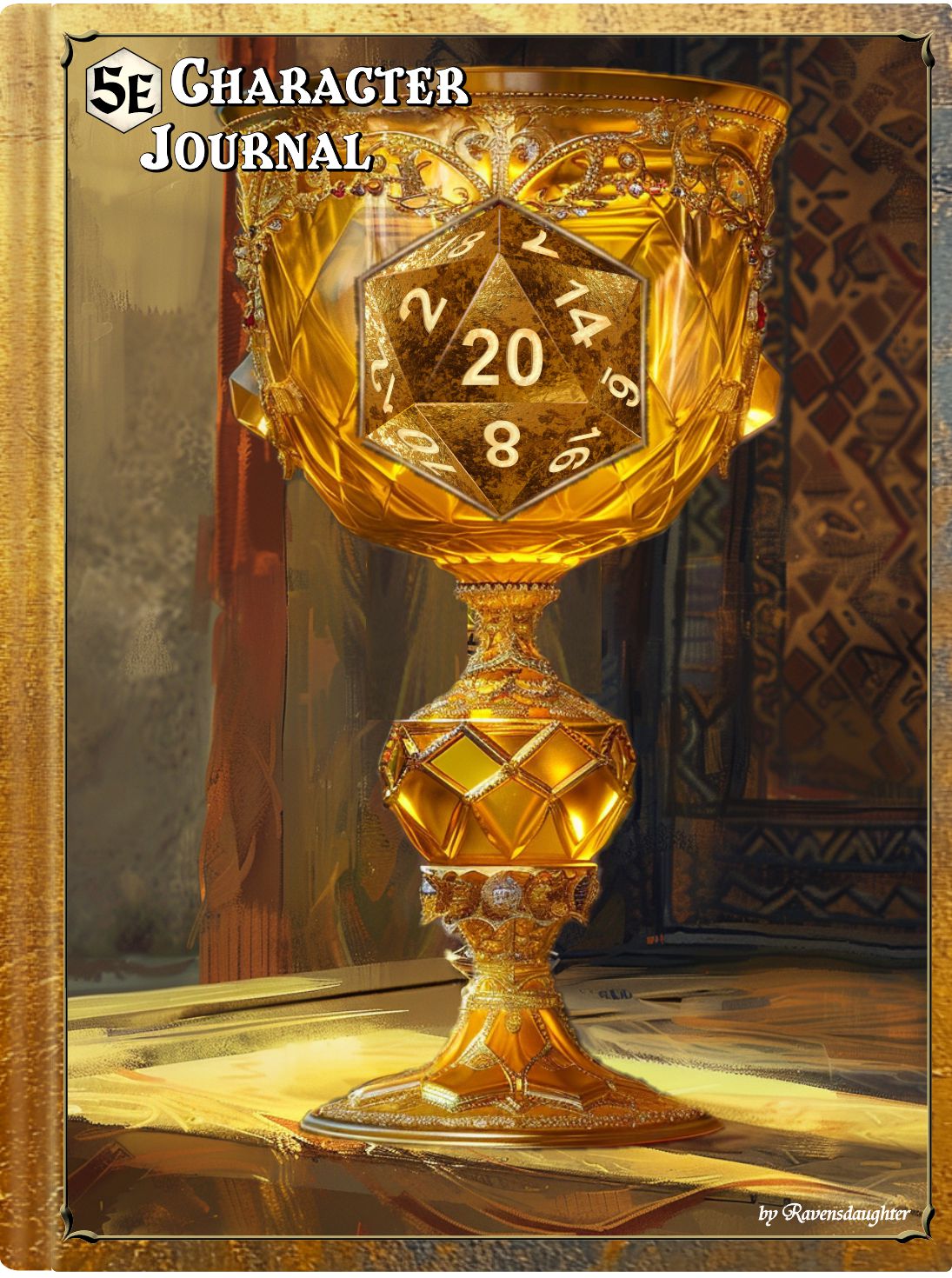 D20 Character Journal - Topaz Chalice