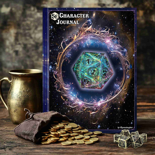 D20 Character Journal - Cosmic Circle