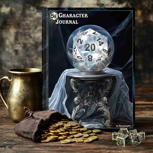 D20 Character Journal - Crystal Ball