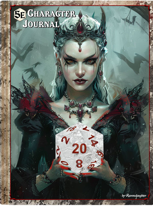 D20 Character Journal - Crystal Queen