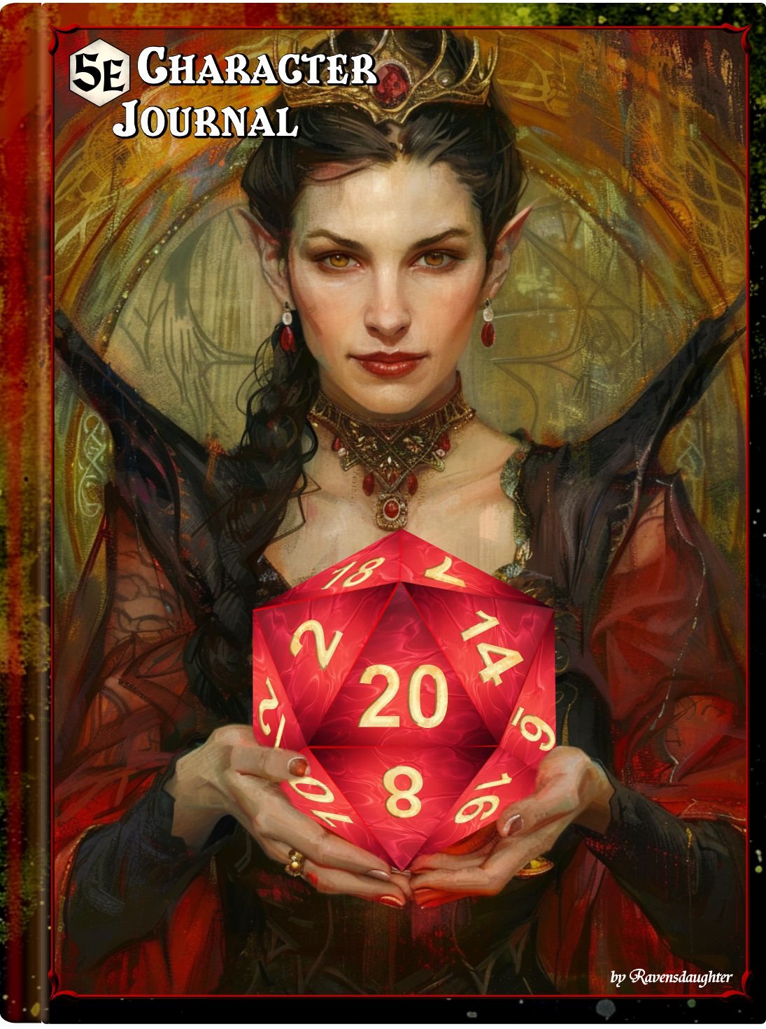 D20 Character Journal - Ruby Queen