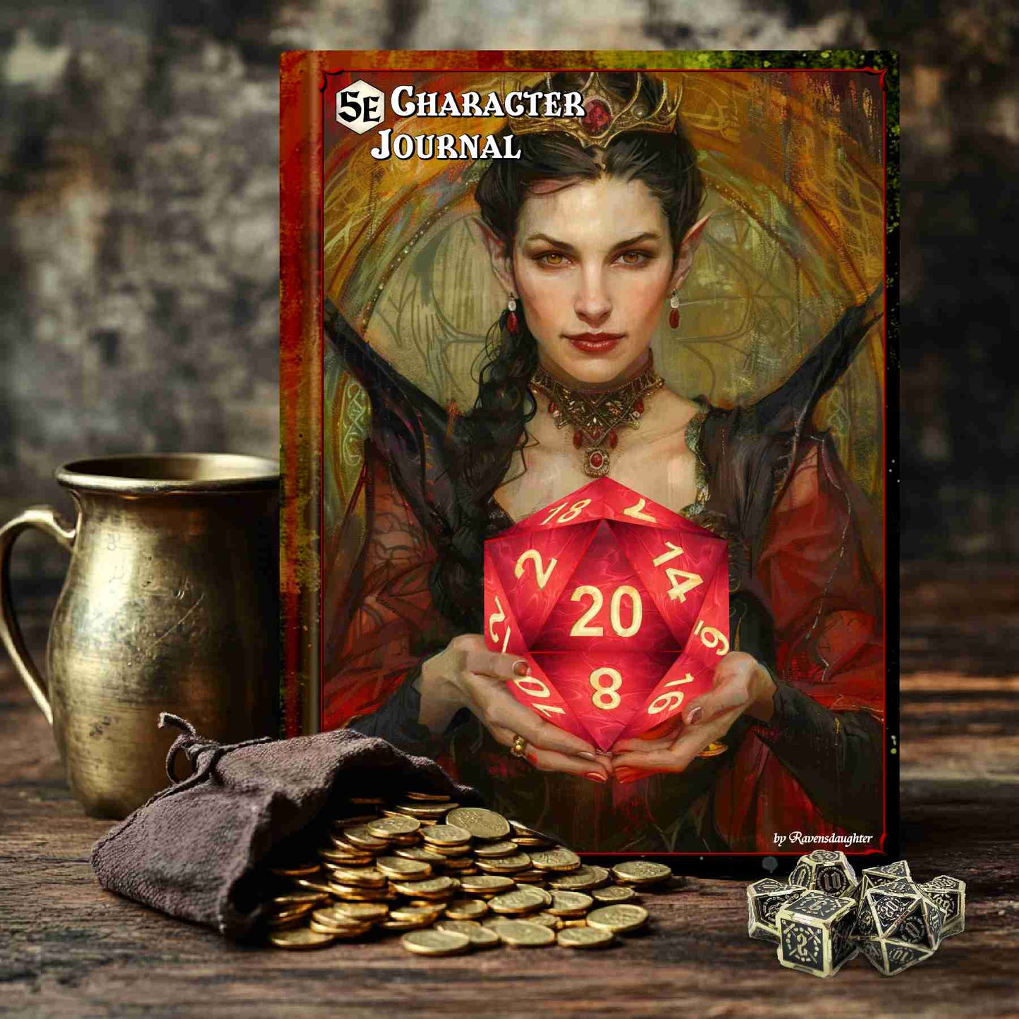 D20 Character Journal - Ruby Queen