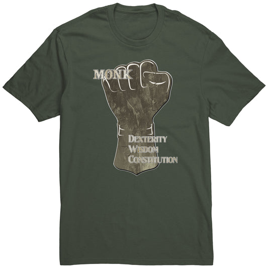 D&D Character Class Unisex T-Shirt - Monk