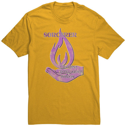 D&D Character Class Unisex T-Shirt - Sorcerer