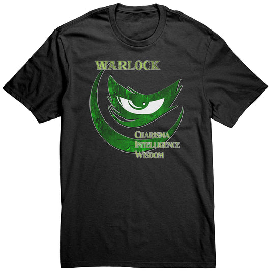 D&D Character Class Unisex T-Shirt - Warlock