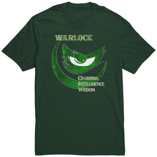 D&D Character Class Unisex T-Shirt - Warlock
