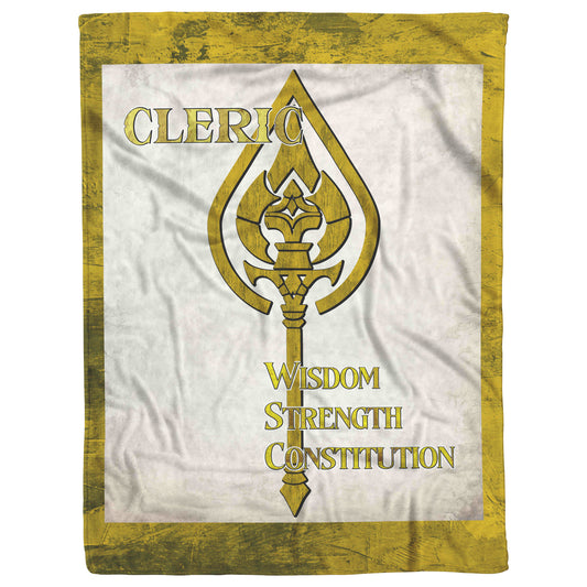 D&D Cleric Fleece Blanket