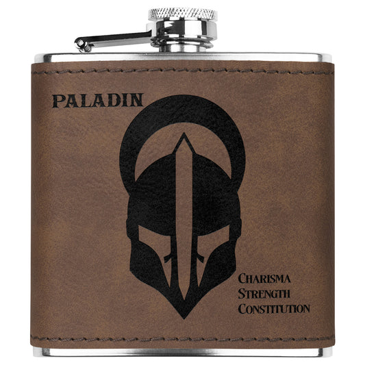 D&D Leatherette Flask - Paladin